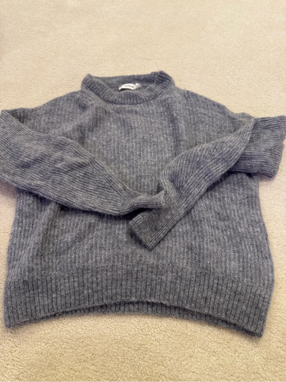 Everlane Gray Lightweight Sweater